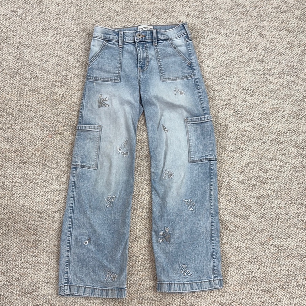 Abercrombie Wide Leg Jeans, girl 11/12